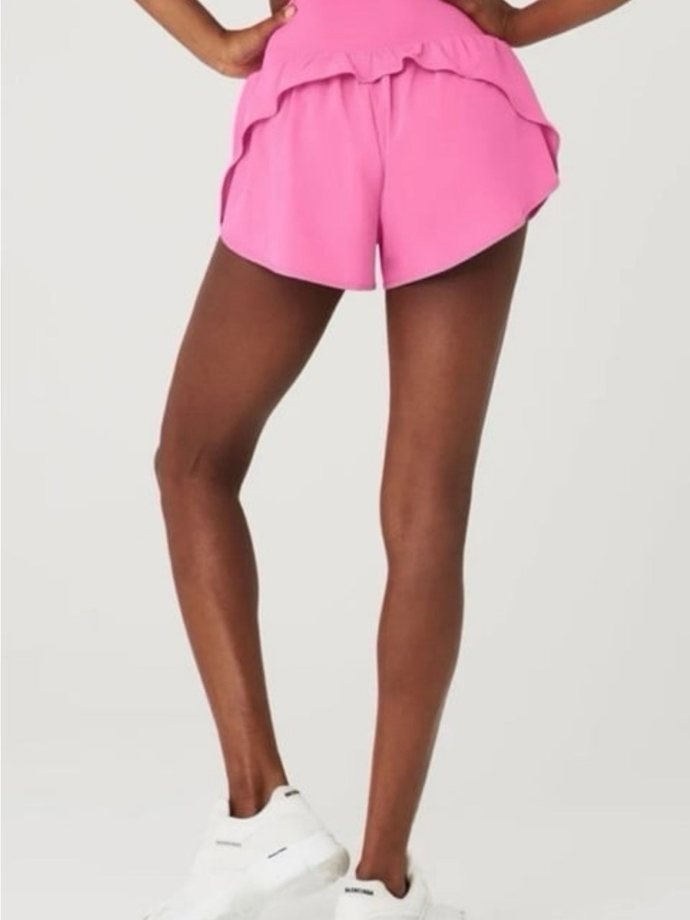 ALO Yoga Gold Medal Paradise Pink Athletic Mini Shorts XS - Picture 5 of 7